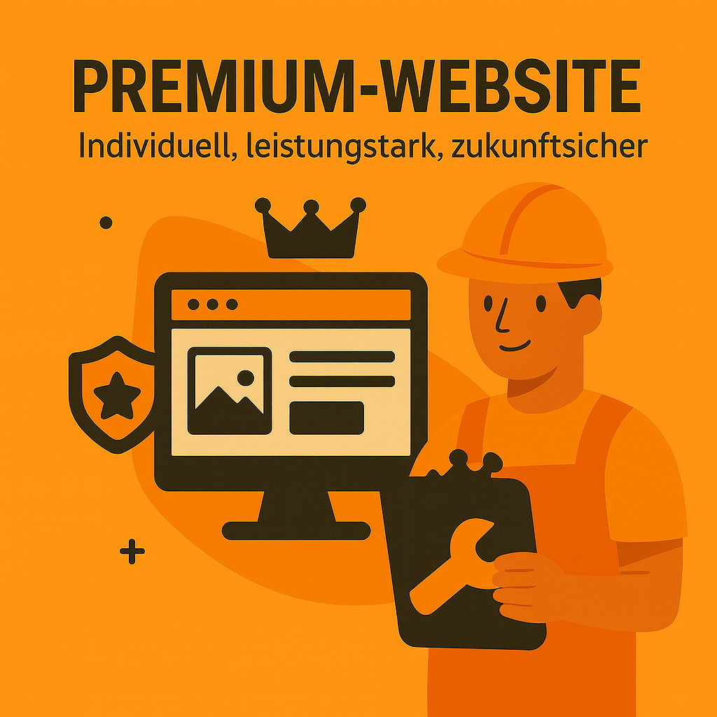 Premium-Website – Individuell, leistungsstark und zukunftssicher
